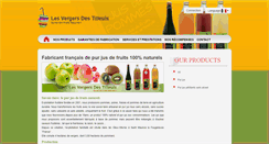 Desktop Screenshot of les-vergers-des-tilleuls.fr