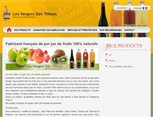Tablet Screenshot of les-vergers-des-tilleuls.fr
